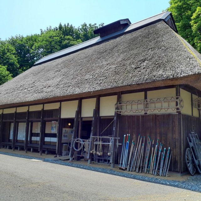 古民家と越の里山館