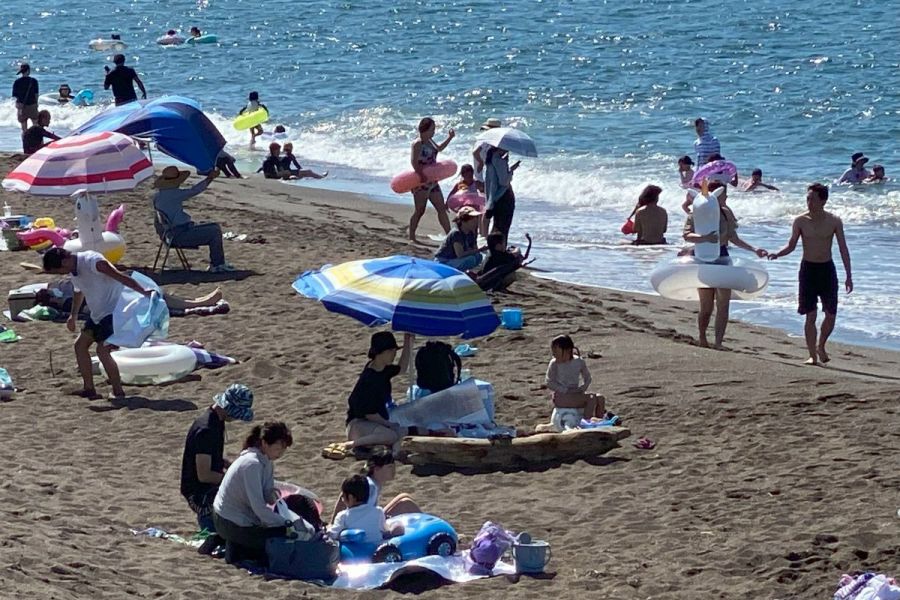 ファミリーに喜ばれ透明度が高い海水浴場