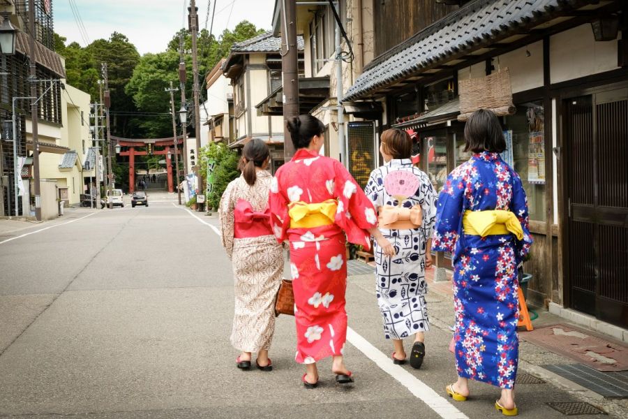 やひこ浴衣でまちあるき