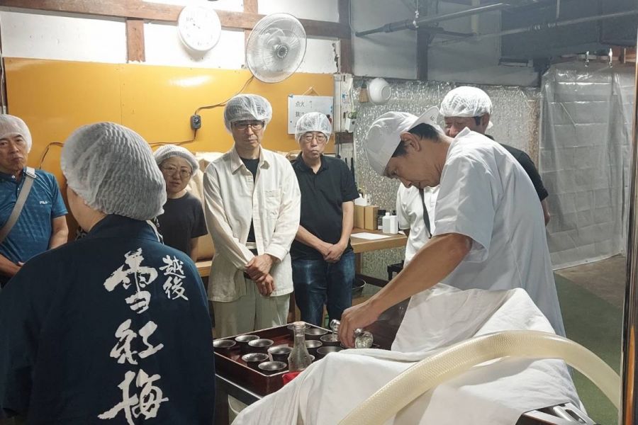 長谷川酒造酒蔵見学