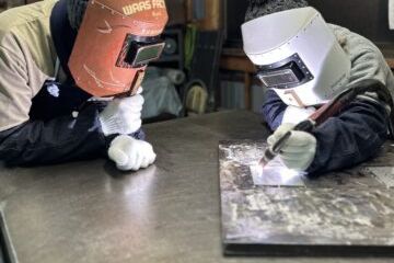 溶接技術を使ったアート体験