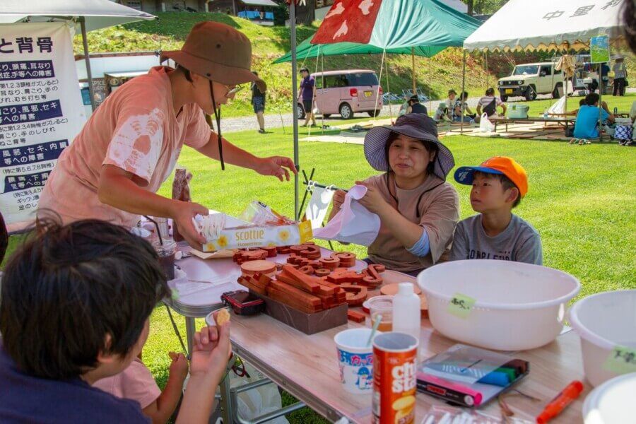 清田山キャンプ場まつり