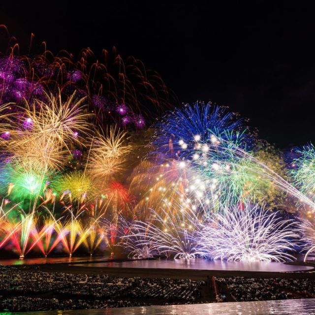 らくらく安心なバスツアー！ ぎおん柏崎まつり海の大花火大会