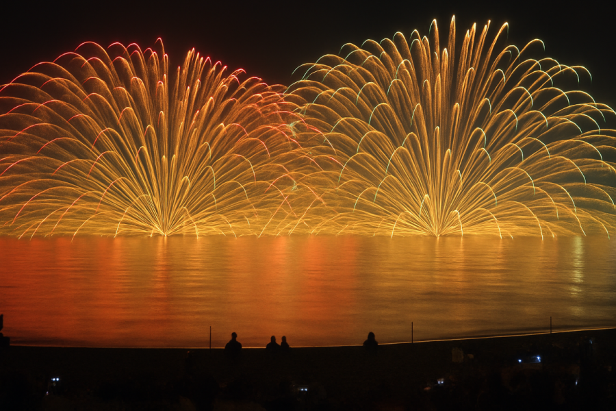 紫雲寺花火in藤塚浜