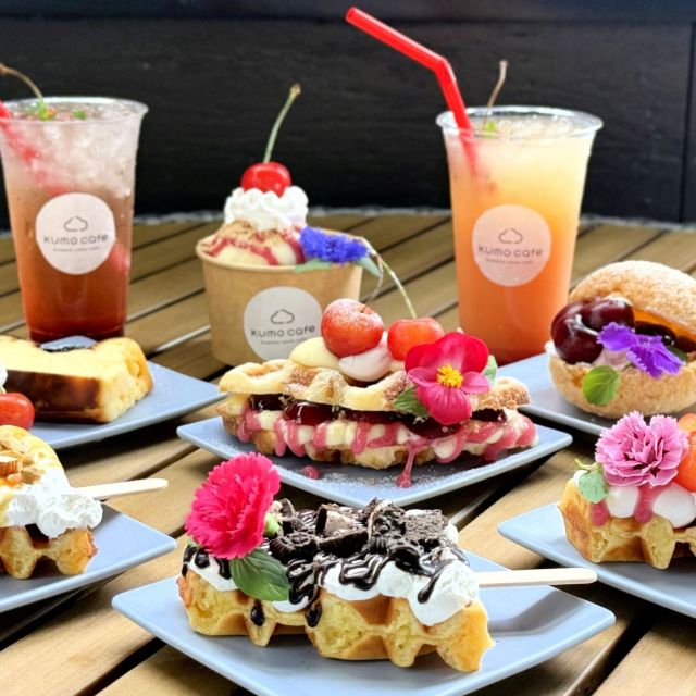 【湯沢高原パラノマパーク】kumo cafe スイーツフェア ～オープンデッキ de さくらんぼスイーツ～