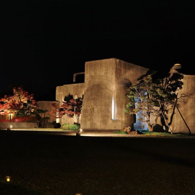 玉翠園・谷村美術館「ナイトミュージアム&秋の庭園ライトアップ」