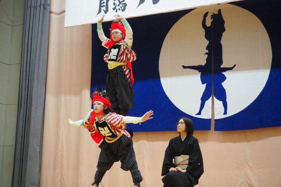 月潟伝統芸能「角兵衛獅子」