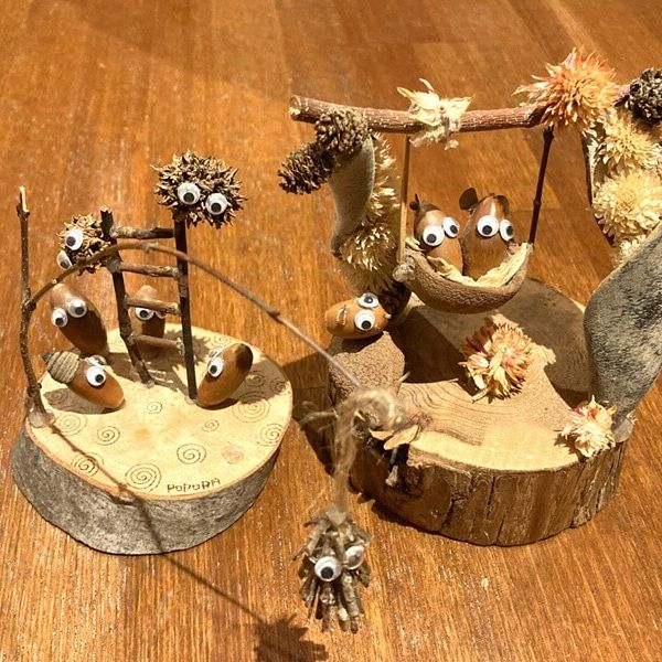 【手作り体験】森のホール工作　（あてま森と水辺の教室ポポラ）