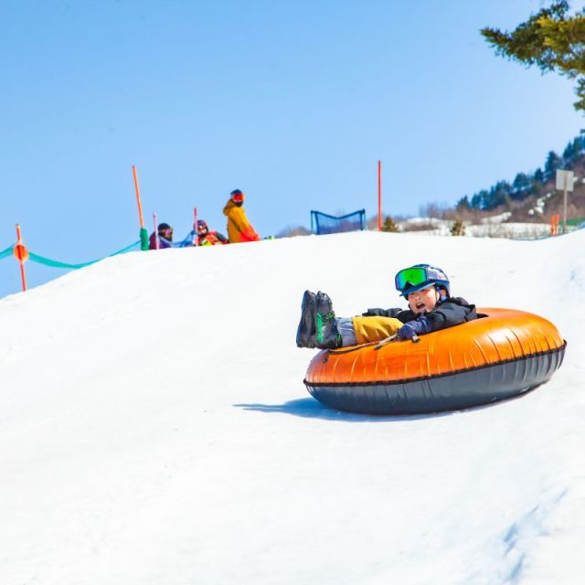 スノーチュービング、ストライダー、そり遊び、キッズゲレンデ／湯沢中里スノーリゾート