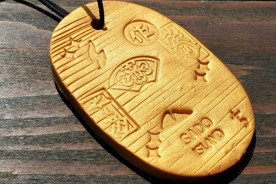 【サドベンチャー限定！】佐渡小判作り体験（佐渡金銀山ガイダンス施設「きらりうむ佐渡」入場券付）