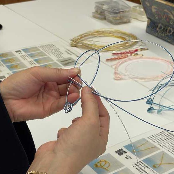 日本の伝統工芸「水引体験」～心を結ぶ佐渡の旅～お友達同士にもオススメです！