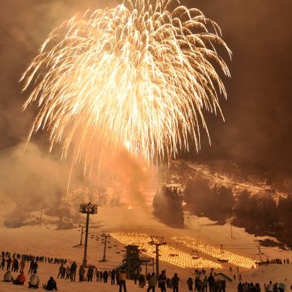 湯沢冬花火2026
