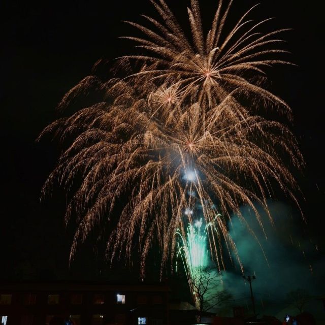 【湯沢冬花火】かぐらスキー場（みつまたステーション）