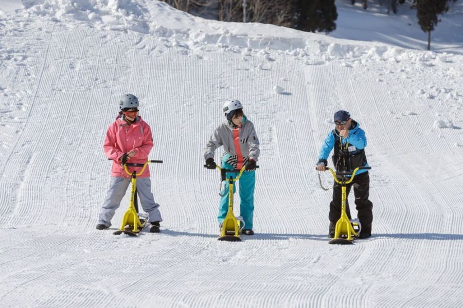 スノーバイク／松之山温泉スキー場
