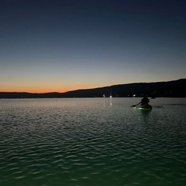 佐和田の海でナイトシーカヤック体験