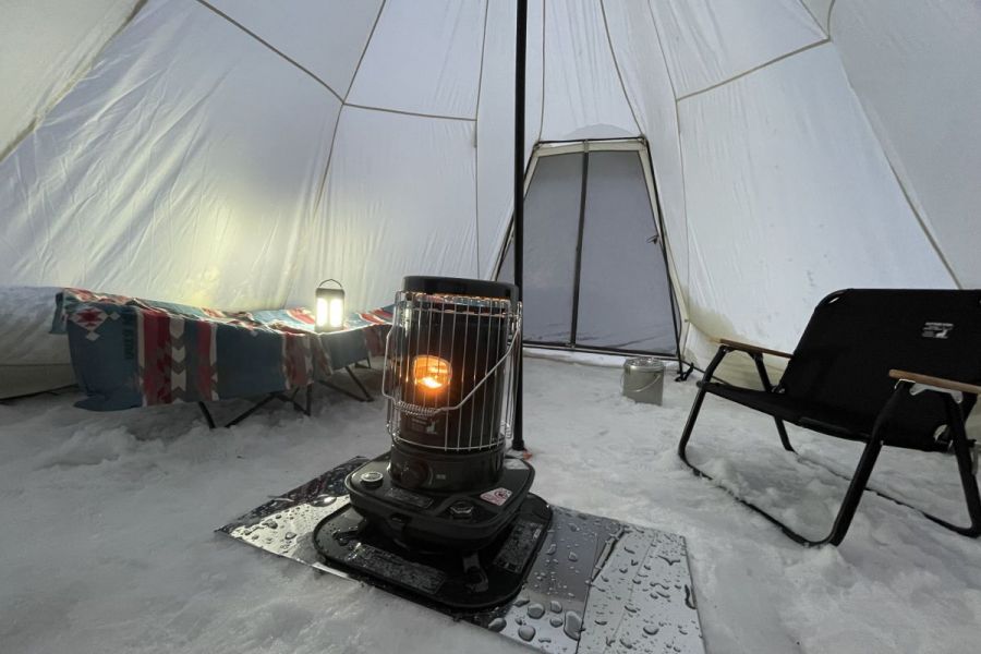 川口運動公園「雪中キャンプ」【大雪の影響により利用を中止していた雪中キャンプですが、2月21日(土)より受付を再開します。】