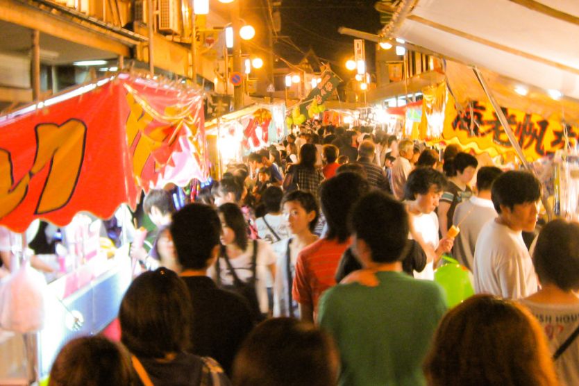 うま市（臨時露店）