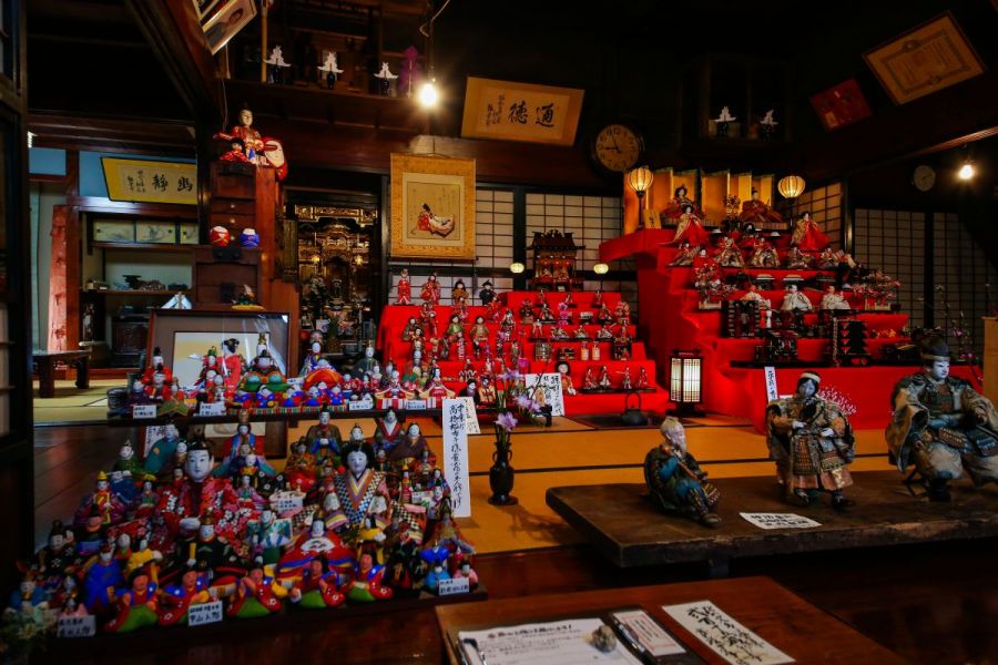 大観荘せなみの湯と村上町屋の人形さま巡り日帰りバスツアー