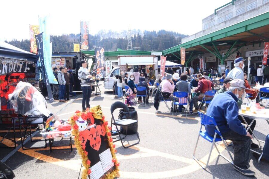 ほくほく線発祥の地 まつだい駅まつり