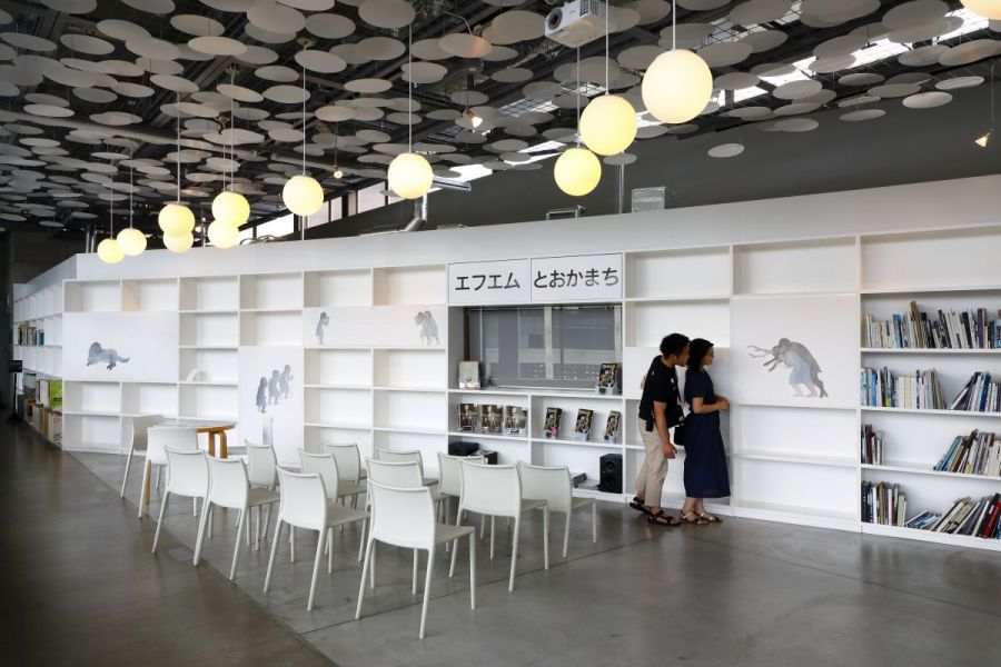 遠方の声（『越後妻有里山現代美術館 MonET』展示作品）photo Kioku Keizo