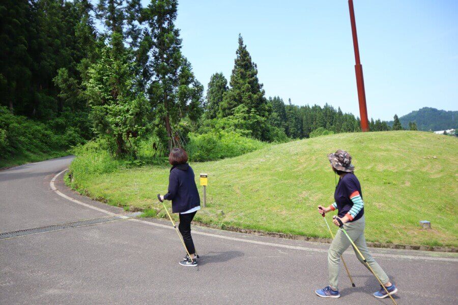 ウォーキングポールレンタル