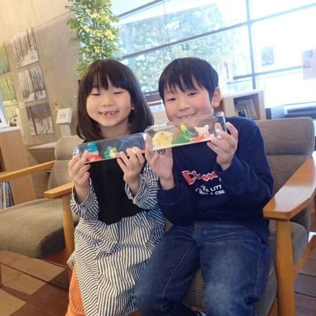 ちんころづくり体験（あてま森と水辺の教室ポポラ）