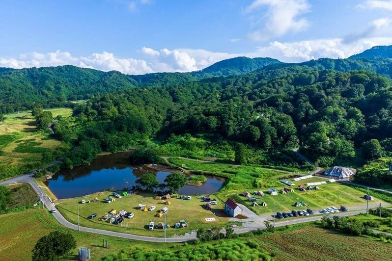 ▲越後妻有 大厳寺高原キャンプ場