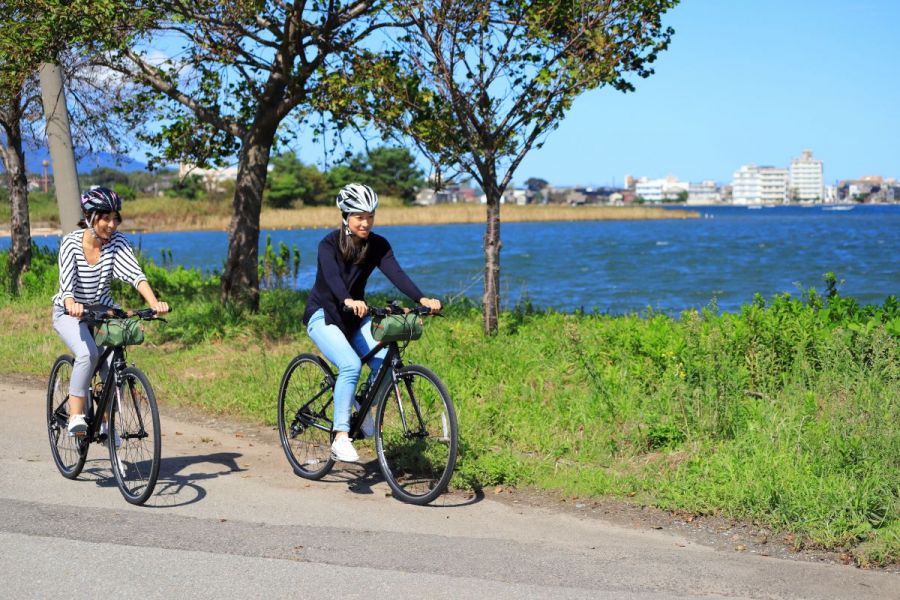 加茂湖サイクリングコース