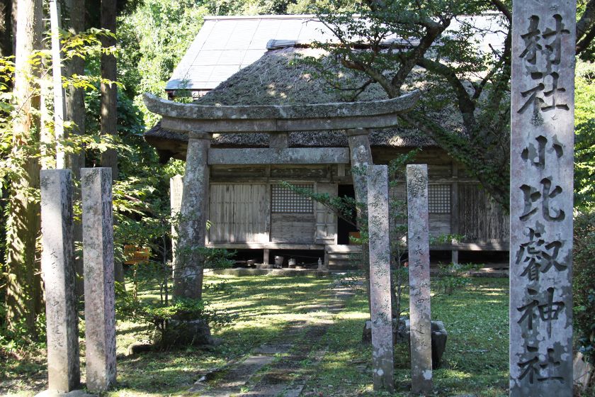 小比叡神社 本殿・鳥居