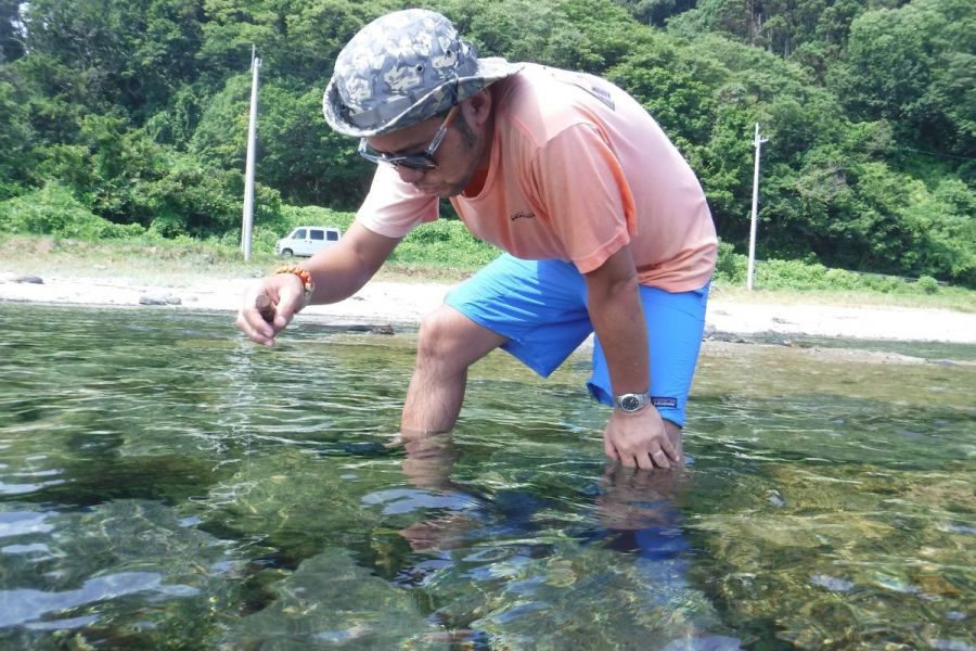 穴釣り体験 新潟の体験 公式 新潟県のおすすめ観光 旅行情報 にいがた観光ナビ