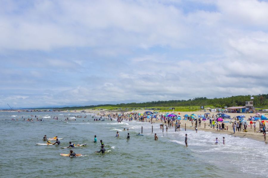 網代浜海水浴場｜新潟の観光スポット｜【公式】新潟県のおすすめ観光・旅行情報！にいがた観光ナビ