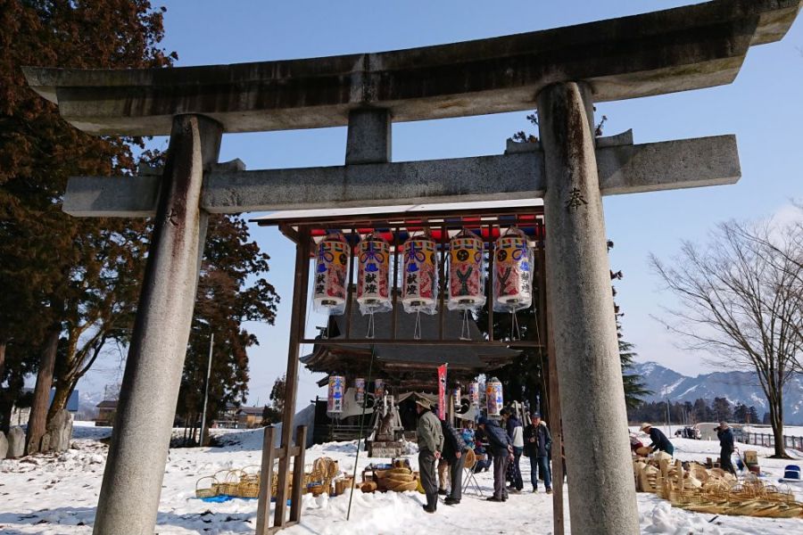 大里一宮神社春季大祭（農具市）