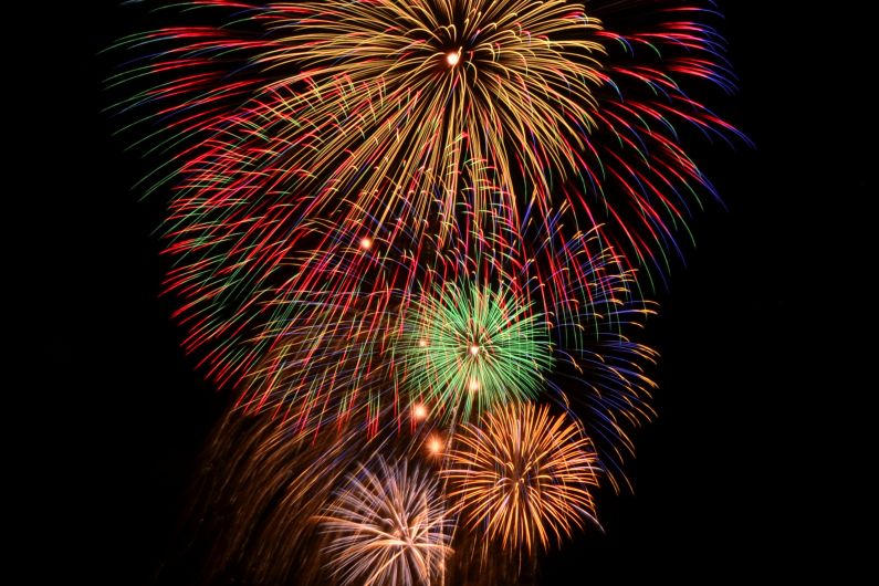 聖籠夏まつり海上花火