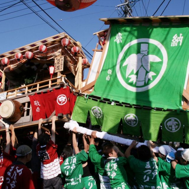 小須戸燈籠押合いまつり