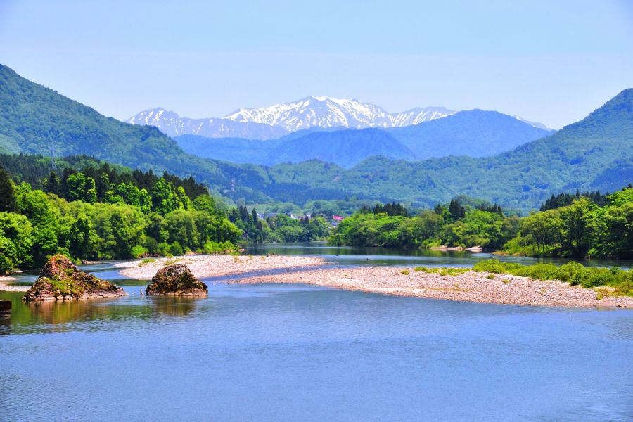 飯豊山・実川登山口