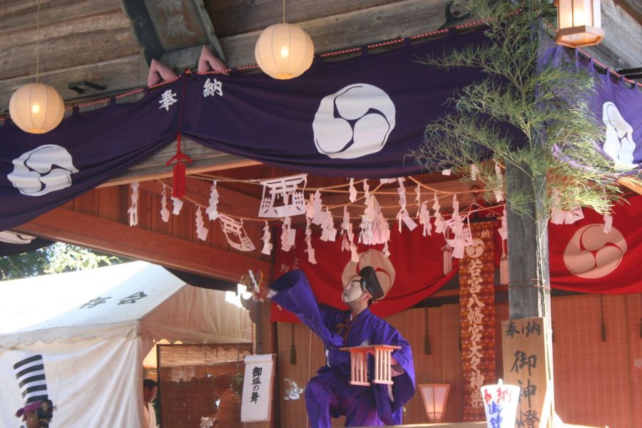 若宮八幡宮十五夜祭・太々御神楽