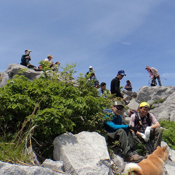 明星山・ヒスイ峡登山口