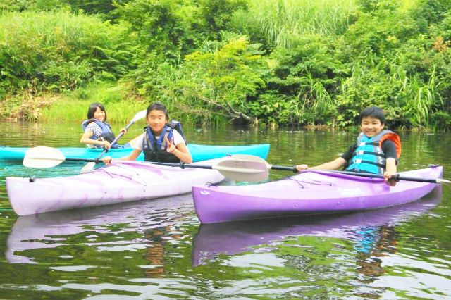 初心者・お子様大歓迎！カヌー体験70分プラン