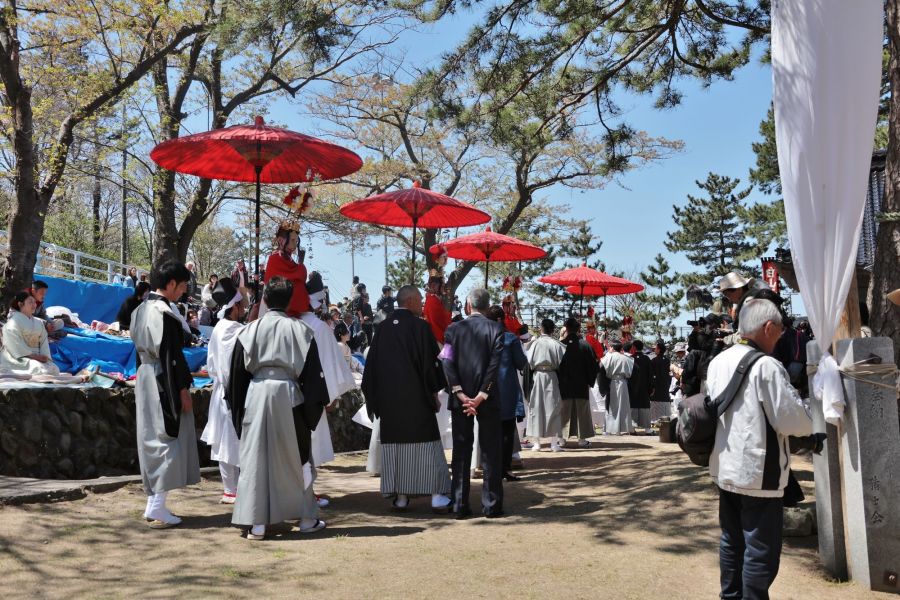 能生白山神社春季大祭