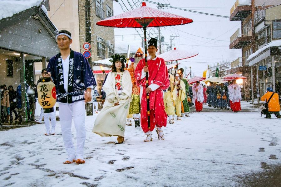 21年度開催中止 雪中花水祝 新潟のイベント 公式 新潟県のおすすめ観光 旅行情報 にいがた観光ナビ