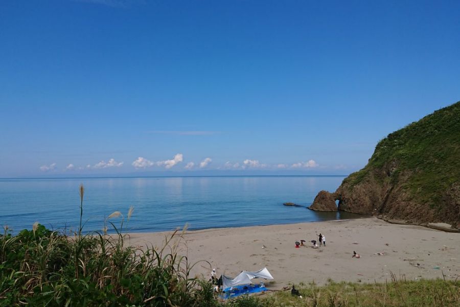 夏の海岸