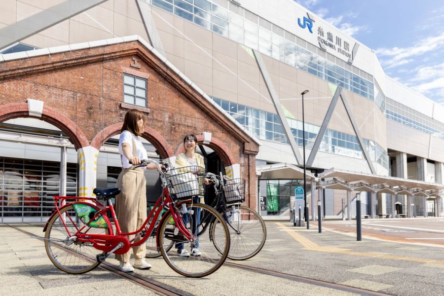 糸魚川駅から出発！