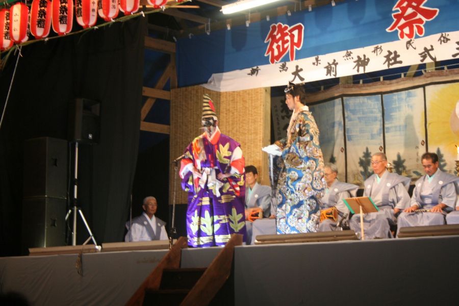 大前神社例大祭（翁式三番）