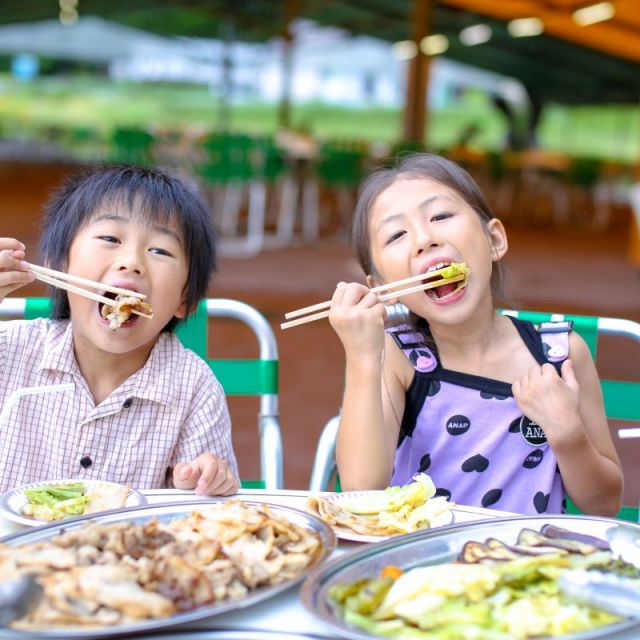 【ニュー・グリーンピア津南】一日遊べるBBQ付きのお得なワンデープラン