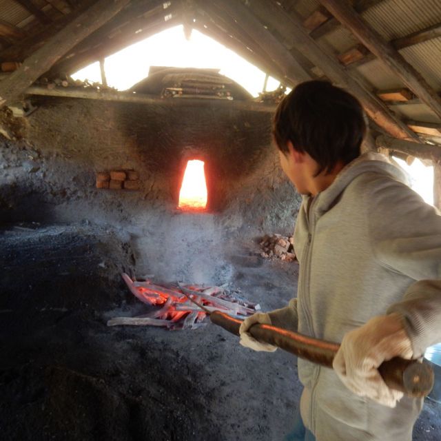 炭焼き体験