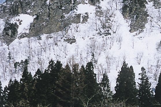 立鳥帽子（大石登山口）