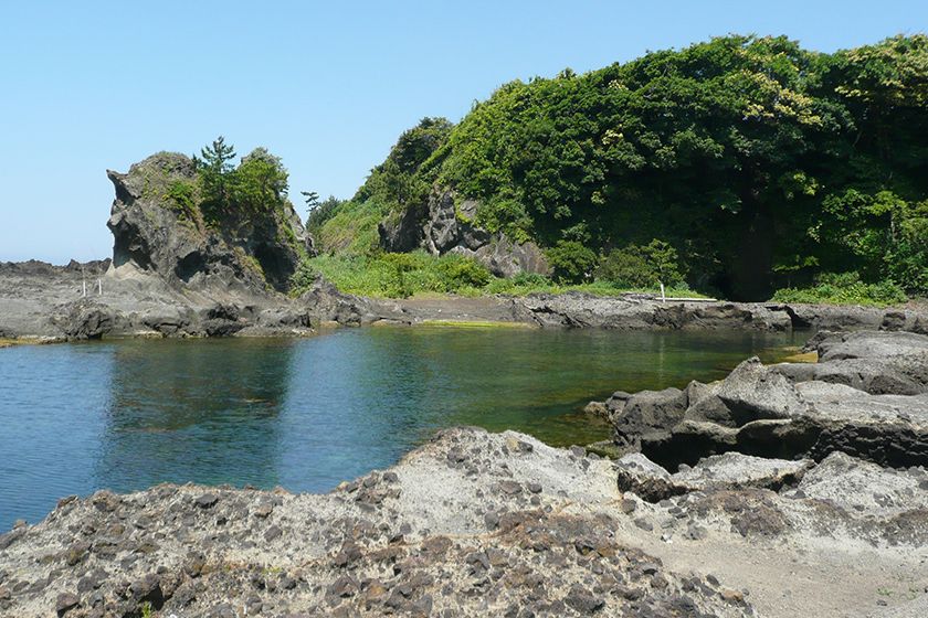 地理的に貴重な海岸風景の連続です。