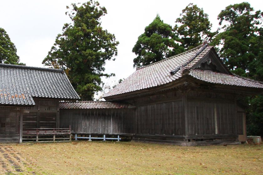 1751年に遡る古い神事能の記録が残る武井熊野神社