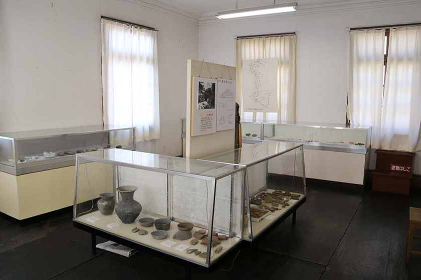 考古資料の展示