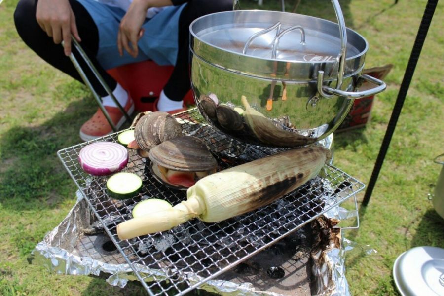 海辺でバーベキュー キャンプ かしわざきセントラルビーチ 新潟の観光スポット 公式 新潟県のおすすめ観光 旅行情報 にいがた観光ナビ